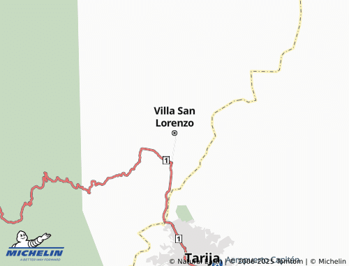 MICHELIN Villa San Lorenzo map - ViaMichelin