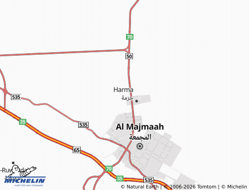 MICHELIN-Landkarte al-Furousiyyah - ViaMichelin