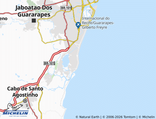 MICHELIN Candeias map - ViaMichelin