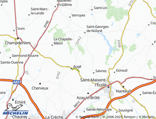 Carte MICHELIN La Bernerie - ViaMichelin