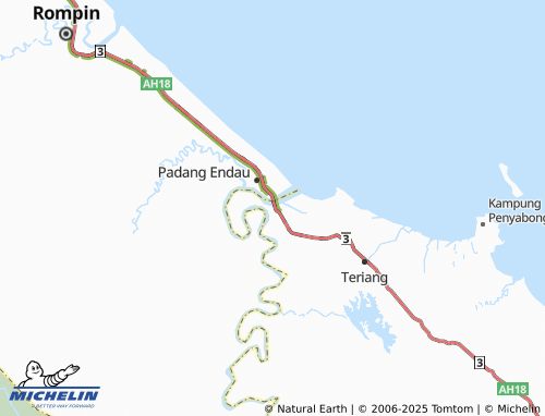 MICHELIN Endau map - ViaMichelin