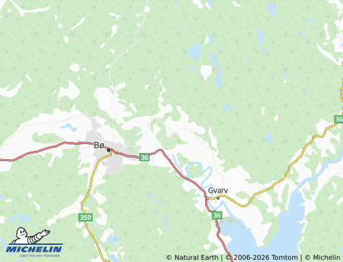 MICHELIN Hørte map - ViaMichelin