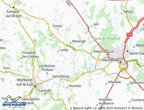 Kaart MICHELIN Clouseaux - ViaMichelin