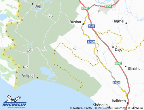 Mappa MICHELIN Torovicë - ViaMichelin