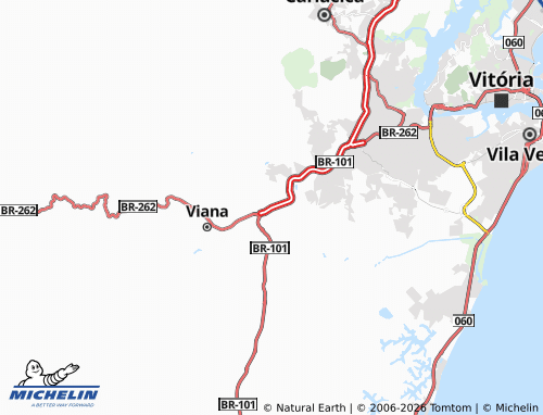 MICHELIN-Landkarte Bairro Ribeira - ViaMichelin