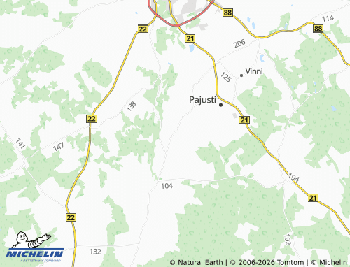 Carte MICHELIN Inju - ViaMichelin