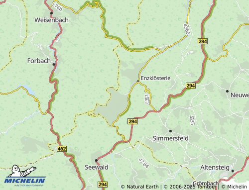 Mapa MICHELIN Rohnbach - ViaMichelin