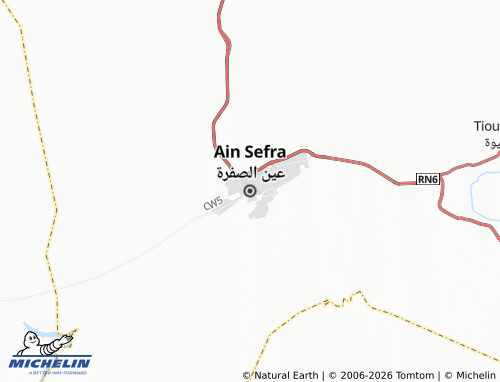 Carte MICHELIN Ain Sefra - ViaMichelin