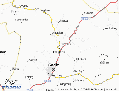 Mappa MICHELIN Kurtuluş - ViaMichelin