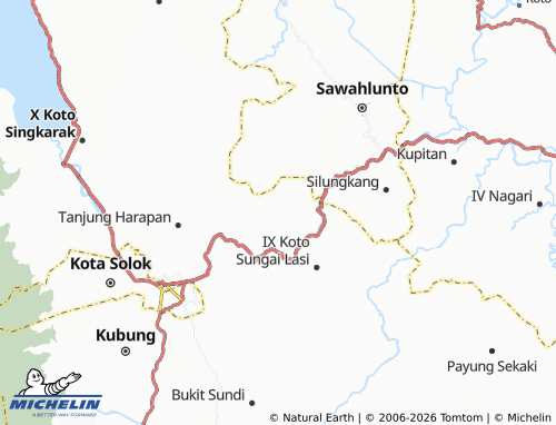 MICHELIN Indudua map - ViaMichelin