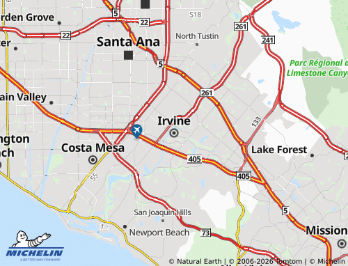 Mappa MICHELIN Irvine - ViaMichelin