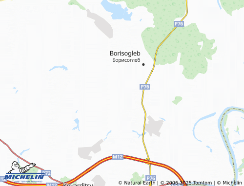 MICHELIN Petrokovo map - ViaMichelin