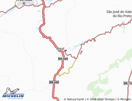 MICHELIN Areal map - ViaMichelin