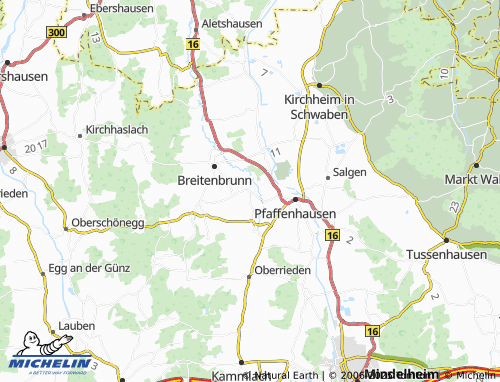 Mapa MICHELIN Weilbach - ViaMichelin