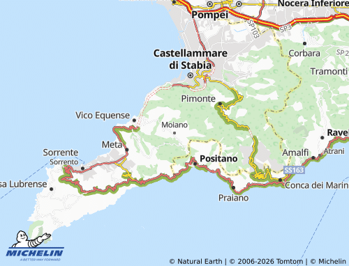 MICHELIN Moiano map - ViaMichelin