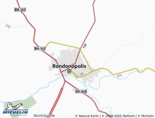 MICHELIN Vila Olga Maria map - ViaMichelin