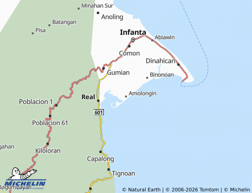 MICHELIN Amolongin map - ViaMichelin