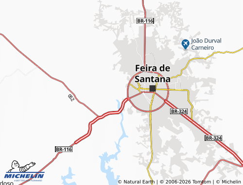 Mapa MICHELIN Nova Esperança - ViaMichelin