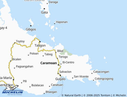 MICHELIN Paniman map - ViaMichelin