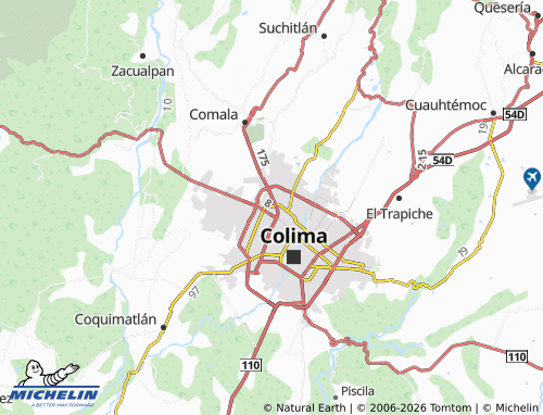 Mapa MICHELIN Campestre - ViaMichelin