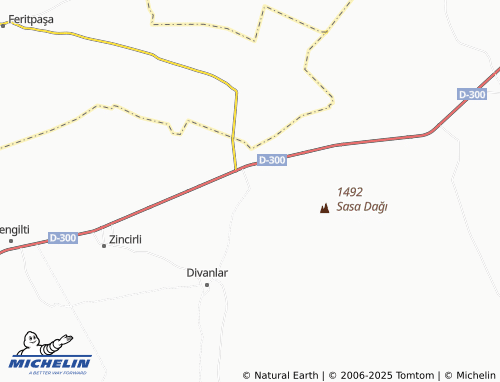 MICHELIN Akbaş map - ViaMichelin