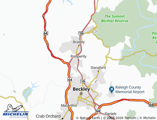 Mapa MICHELIN Prosperity - ViaMichelin