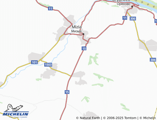 MICHELIN Voyvodovo map - ViaMichelin