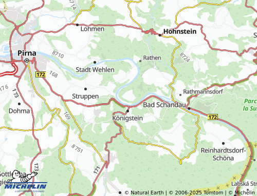 MICHELIN-Landkarte Ebenheit - ViaMichelin