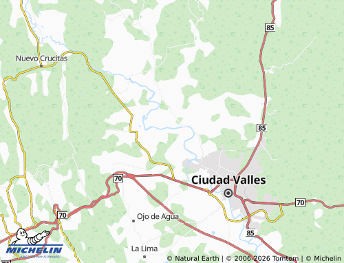Mappa MICHELIN El Verde - ViaMichelin