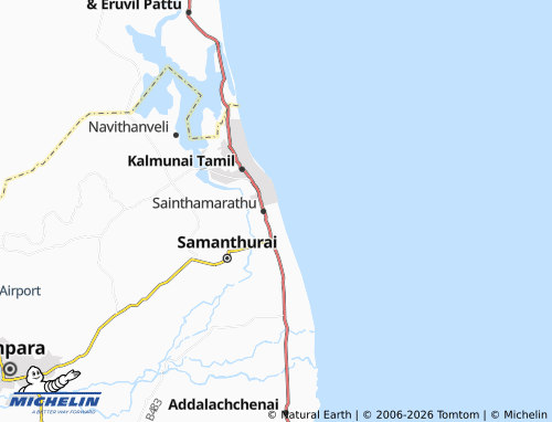 Mappa MICHELIN Sainthamaruthu 08 - ViaMichelin
