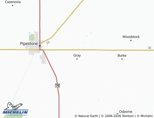 Mappa MICHELIN Gray - ViaMichelin