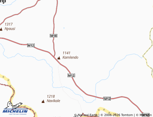 Mappa MICHELIN Mkumba - ViaMichelin