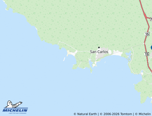 MICHELIN Villa California map - ViaMichelin