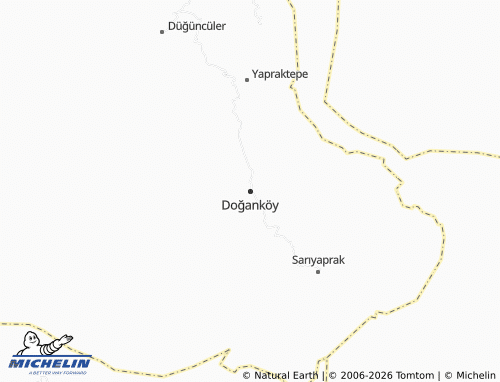 Mappa MICHELIN Doğanköy - ViaMichelin