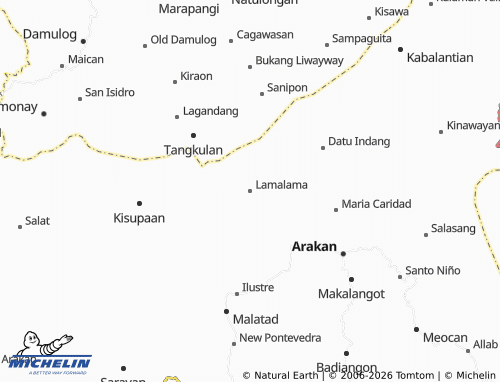 MICHELIN Lamalama map - ViaMichelin