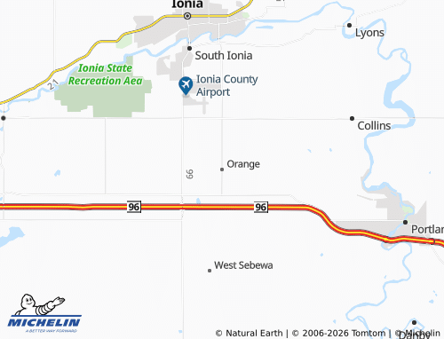 Mapa MICHELIN Orange - ViaMichelin