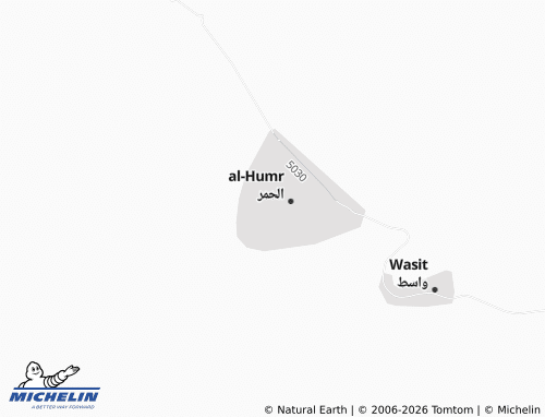 MICHELIN-Landkarte Al Waqiyan - ViaMichelin