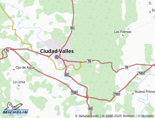 MICHELIN Las Águilas map - ViaMichelin