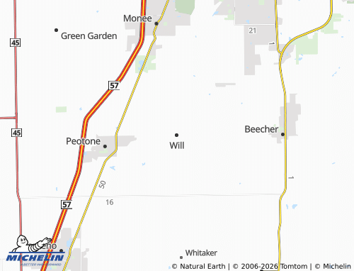 Mapa MICHELIN Will - ViaMichelin