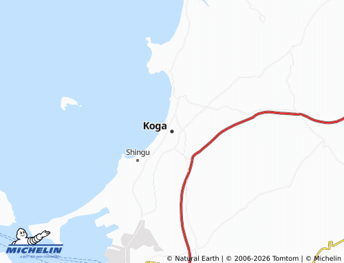 Mappa MICHELIN Koga - ViaMichelin