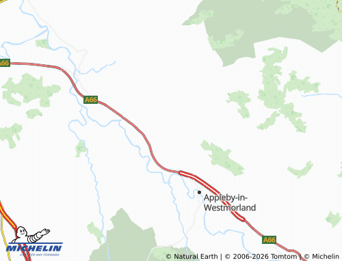 Carte MICHELIN Long Marton - ViaMichelin