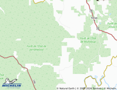 Mapa MICHELIN Brazier - ViaMichelin