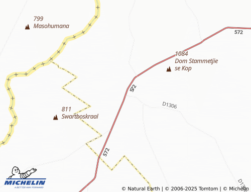 MICHELIN Swartwater map - ViaMichelin