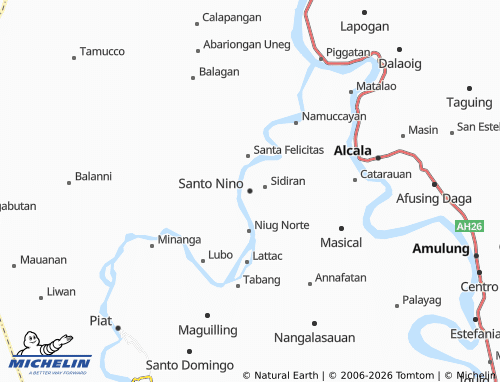 Mappa MICHELIN Santo Nino - ViaMichelin