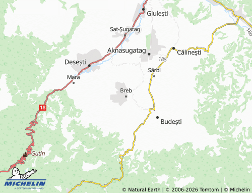 Mapa MICHELIN Breb - ViaMichelin