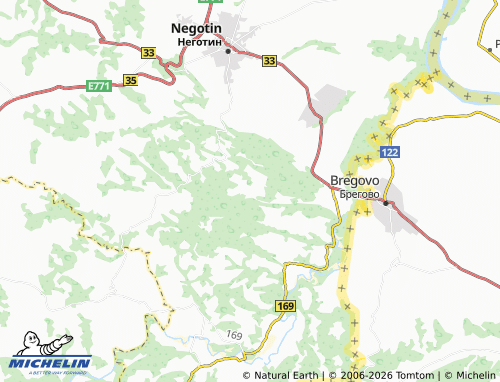 Mapa MICHELIN Mokranje - ViaMichelin
