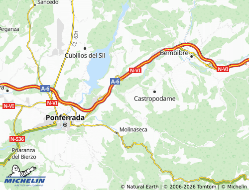 Mapa MICHELIN Calamocos - ViaMichelin