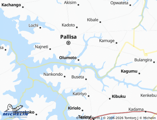 Mappa MICHELIN Olumoto - ViaMichelin
