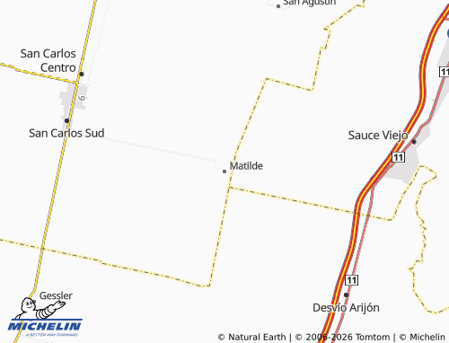 Mappa MICHELIN Matilde - ViaMichelin