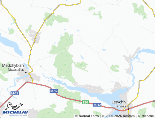 Carte MICHELIN Ivanyntsi - ViaMichelin